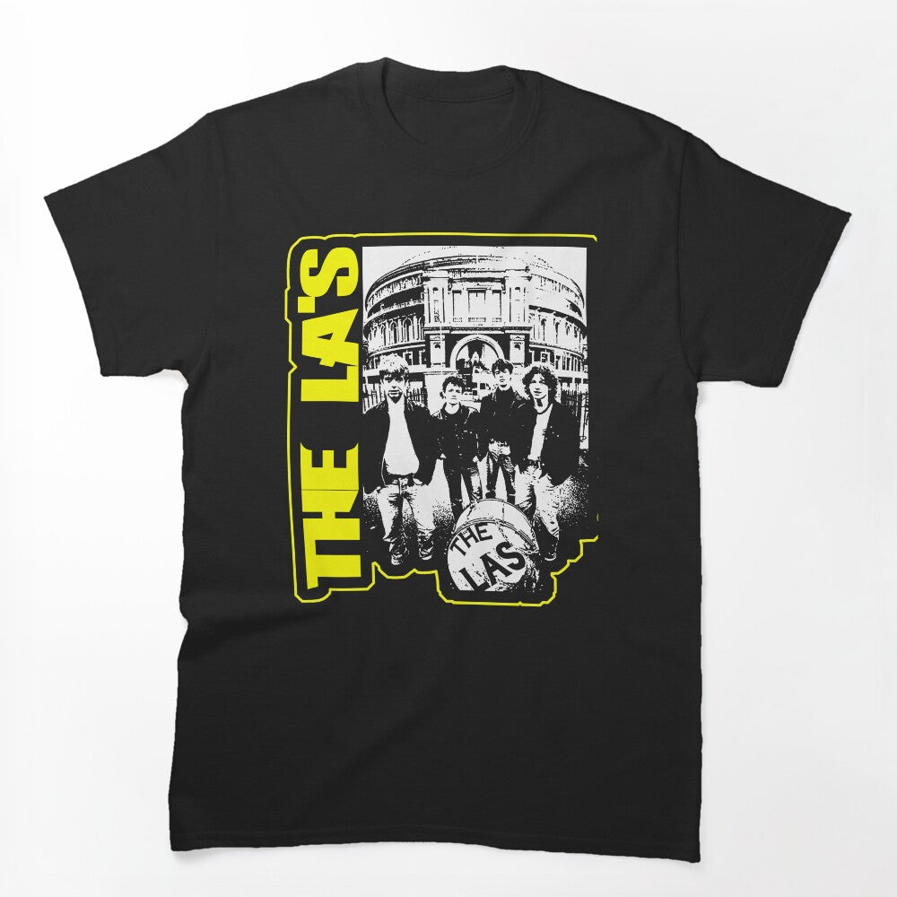 The White Sillhouette Of Jangle Pop Band Shirt