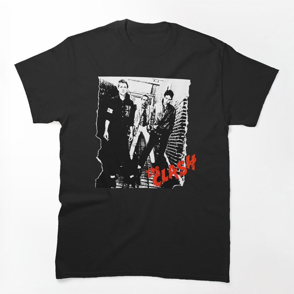 The Clash British Punk Rock Band Alleyway Members Shirt