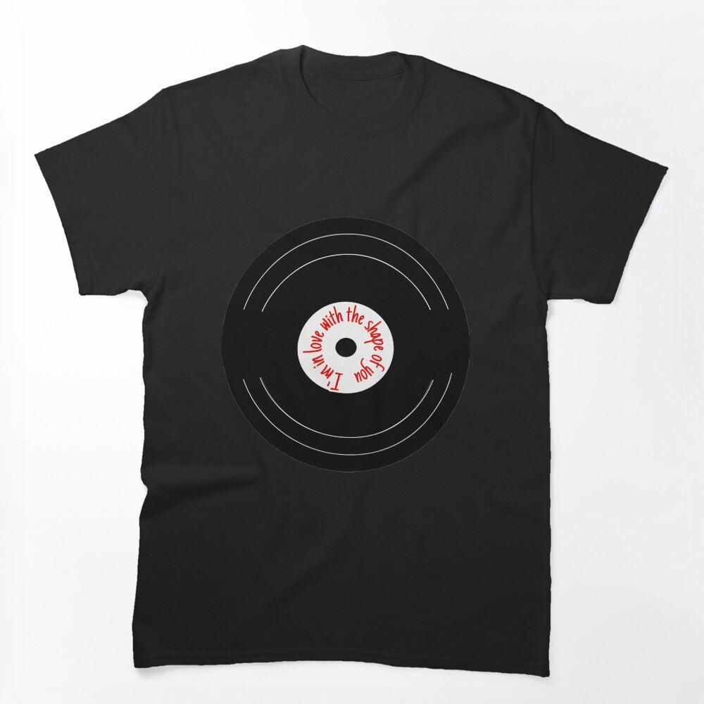 Retro Vinyl Record Design For Music Lovers And Collectors Shirt