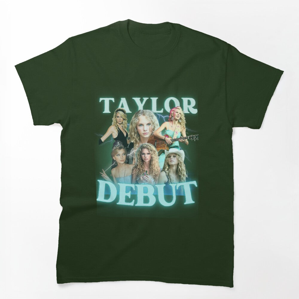 Taylor Debut Bootleg 90s Style Shirt