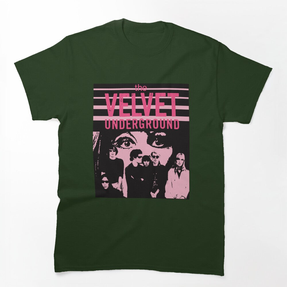 Velvet Underground 70s 1970s Retro Vintage Mask Shirt