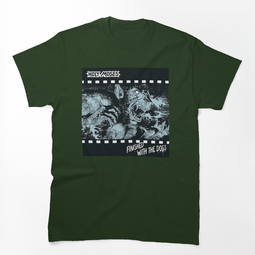 Holy Moses - Finished With The Dogs Album 1987 Shirt