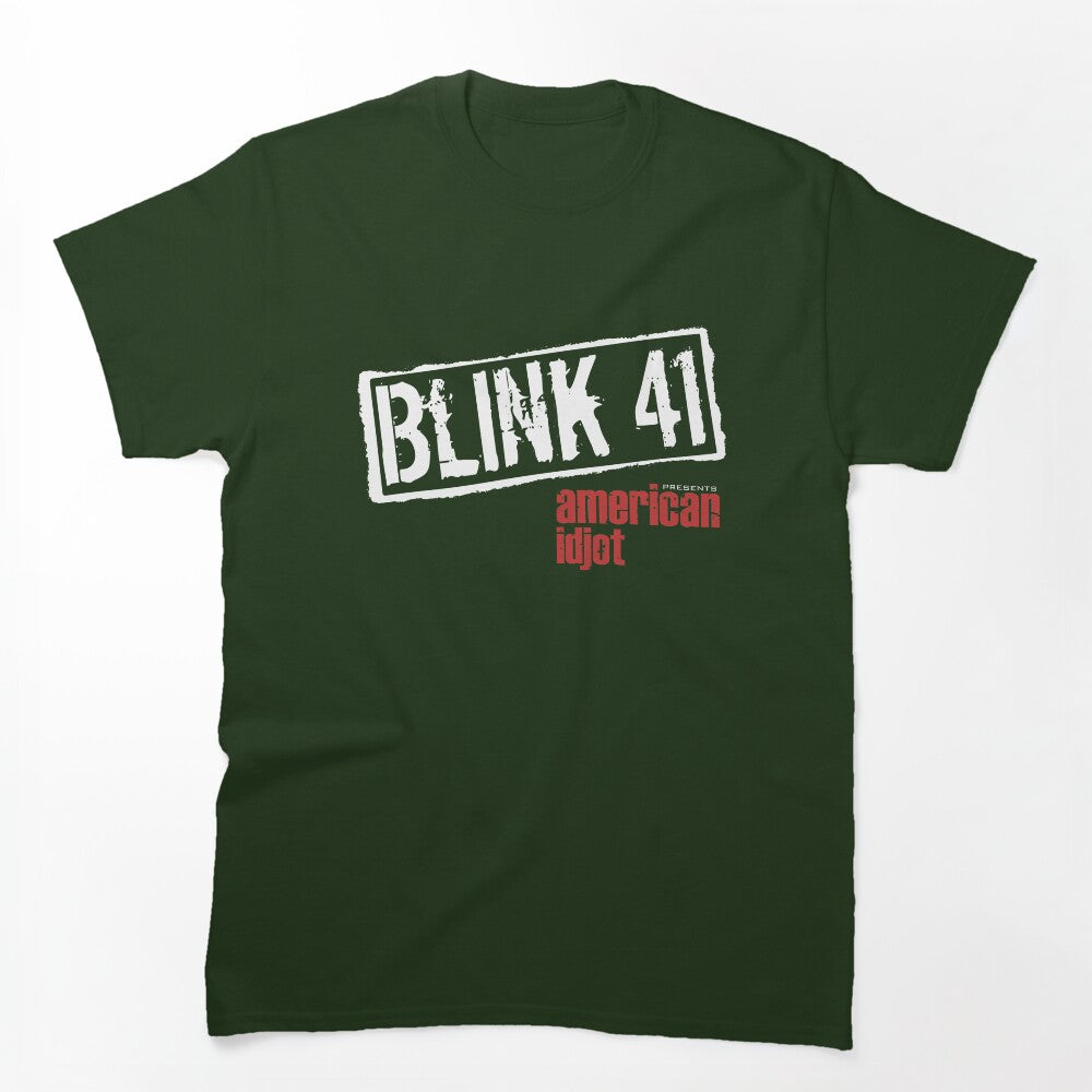 Blink 41 Band Print Shirt