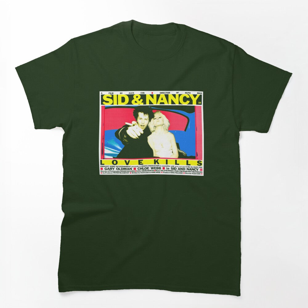 Sid And Nancy Love Kills Shirt