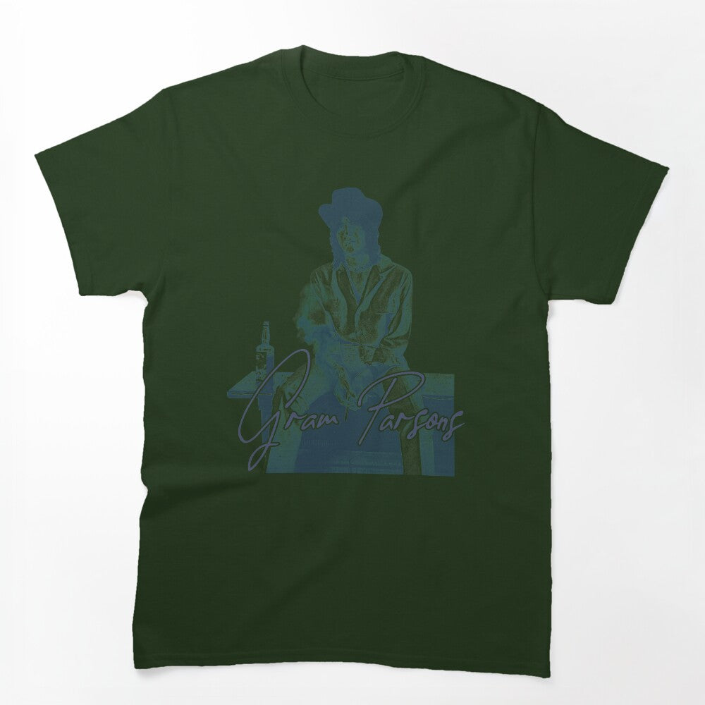 Gram Parsons Outlaw Country Cosmic Americana Tribute Shirt