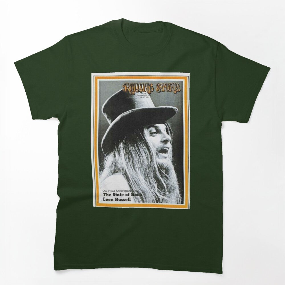 Vintage Leon Russell Rolling Stone Cover Shirt
