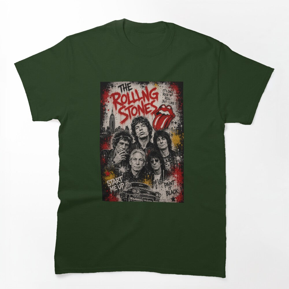 The Rolling Stones Street Art Shirt