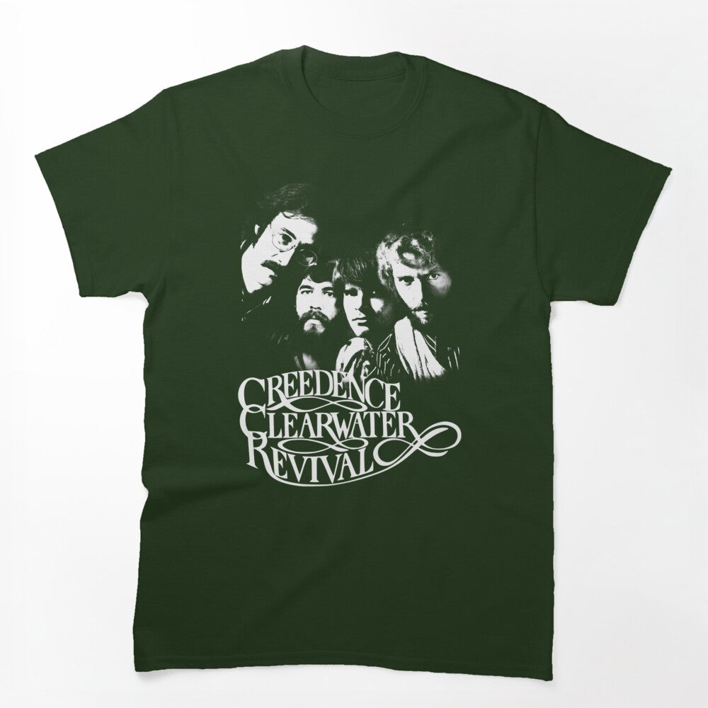 Black And White Rock Band Members Shirt