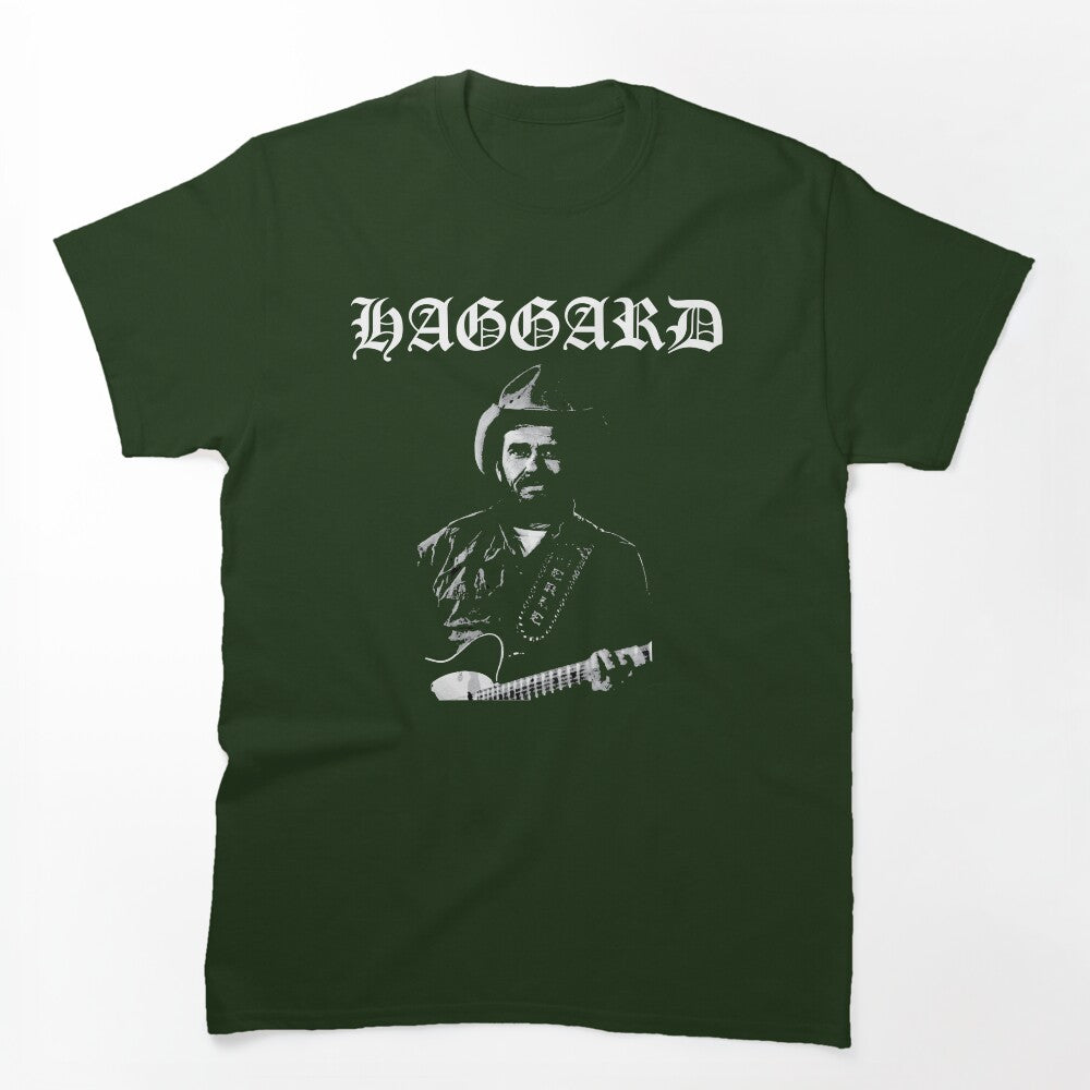 Merle Haggard Metal Design Shirt