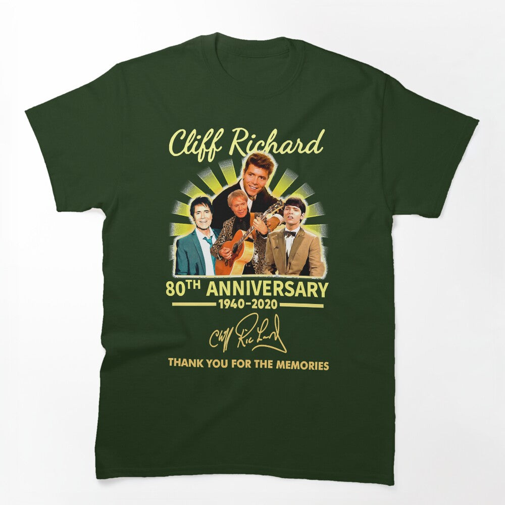 Gifts Idea Cliff Ríchárd Signature For The Memories Gifts Best Men Shirt