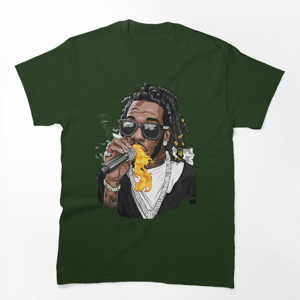 Fire Spitting Rapper Shirt