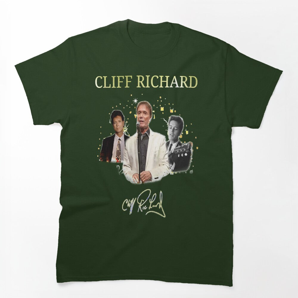 Bands Top Selling Cliff Richard Funny Men Fan Shirt