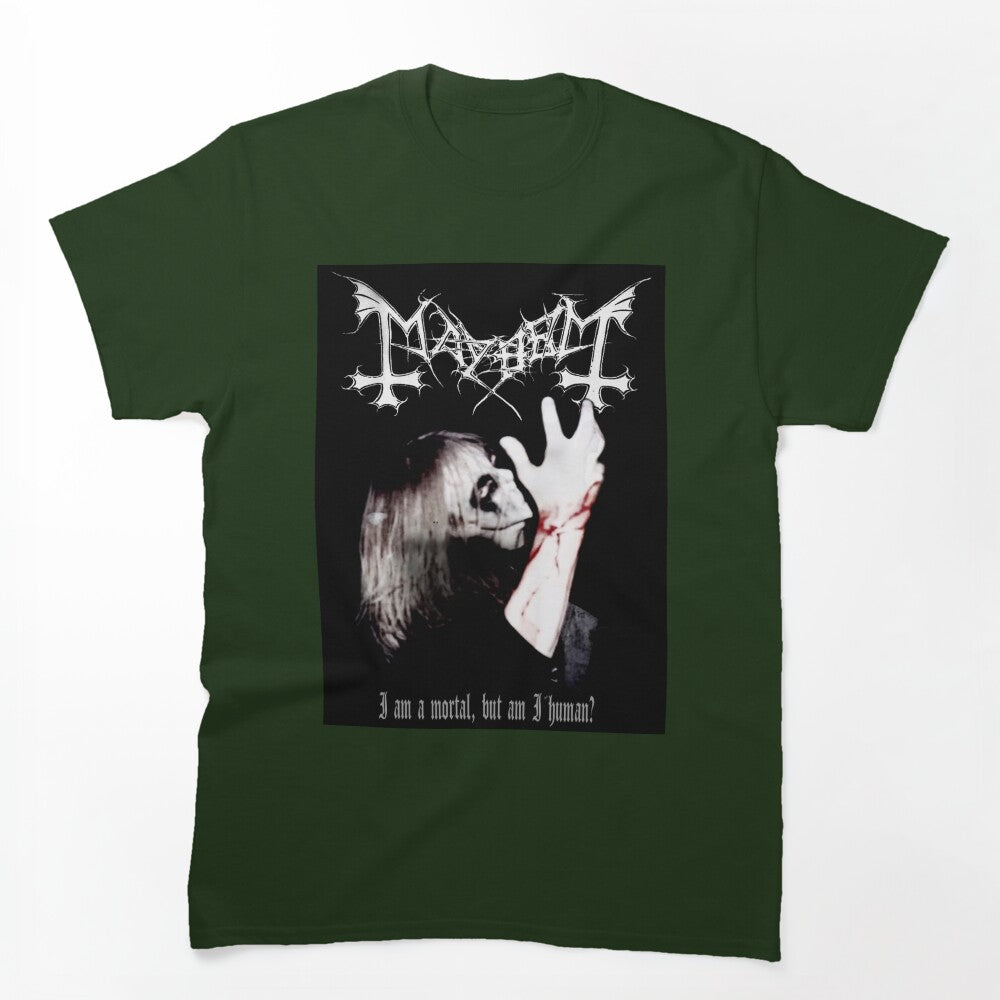 Mayhem Mayhem Mayhem Inspired Black Metal Dead Shirt