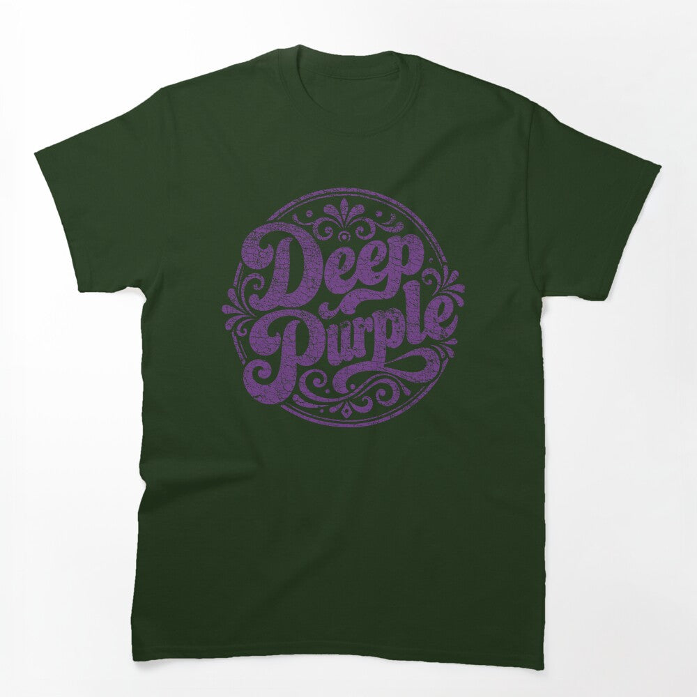 Deep Purple Rock Design Shirt