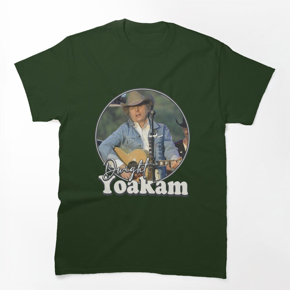 Dwight Yoakam Retro Portrait FanArt Tribute Shirt