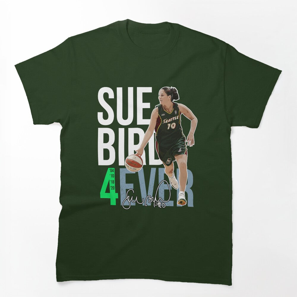 Sue Bird 4ever Legend Basketball 3000 Assists Signature Vintage Retro Shirt