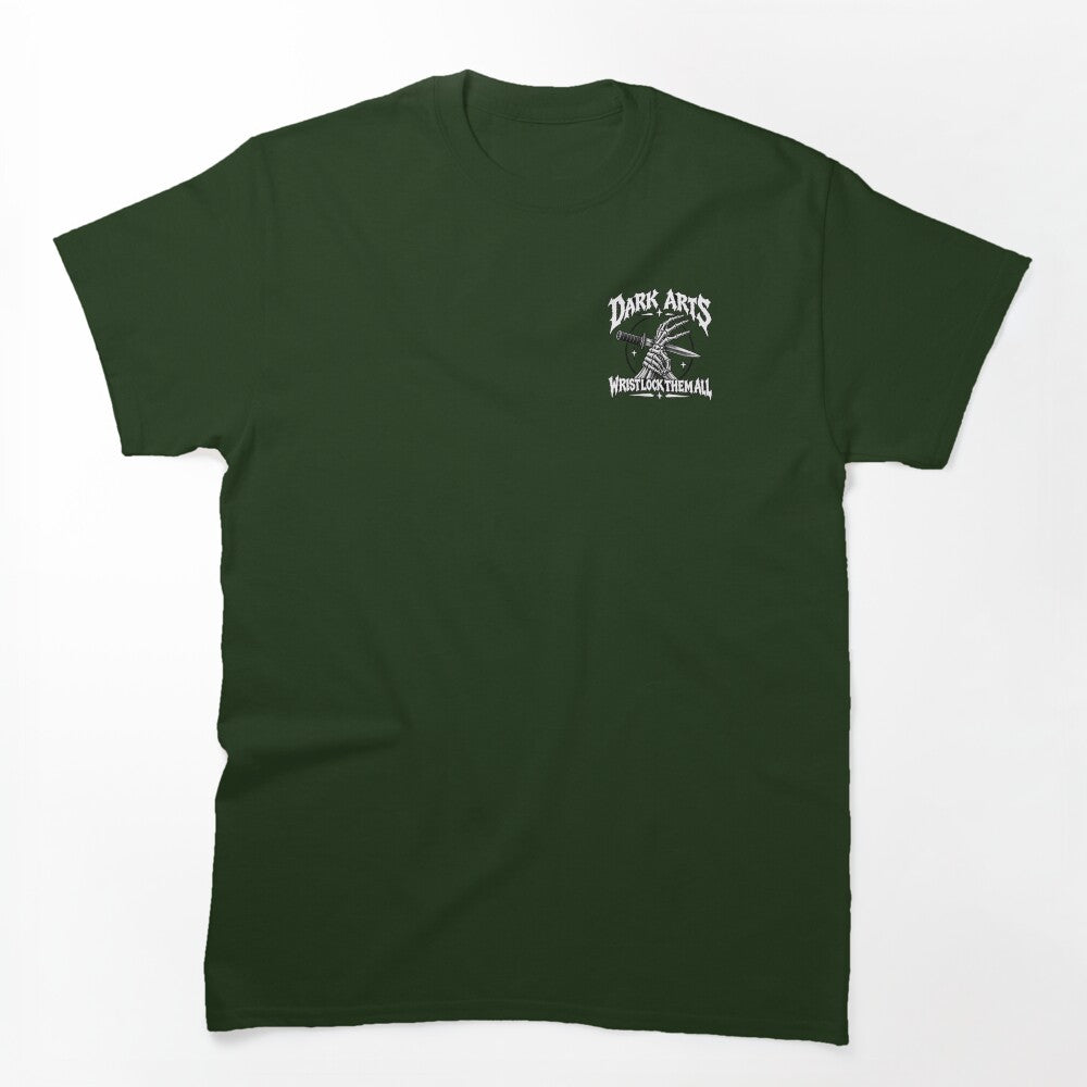 Wristlock Them All White Letters Shirt