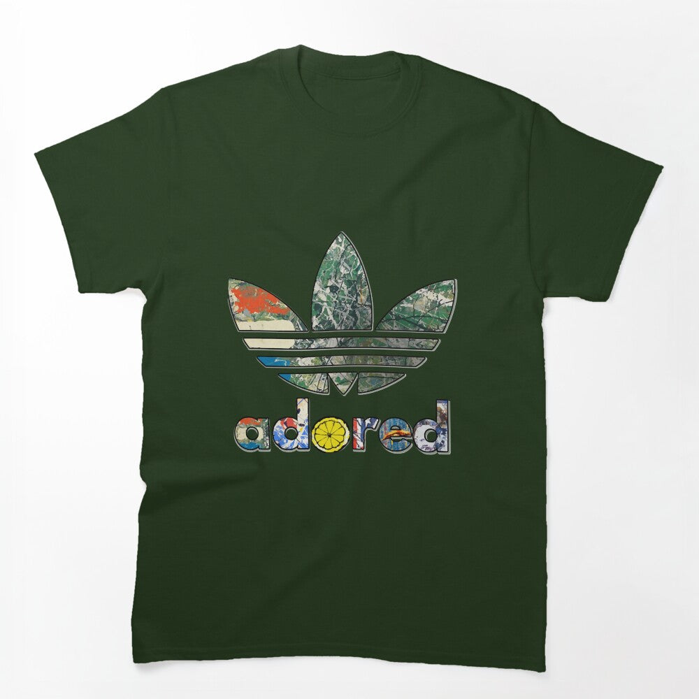 Stone Roses Adored Madchester Abstract Logo Shirt