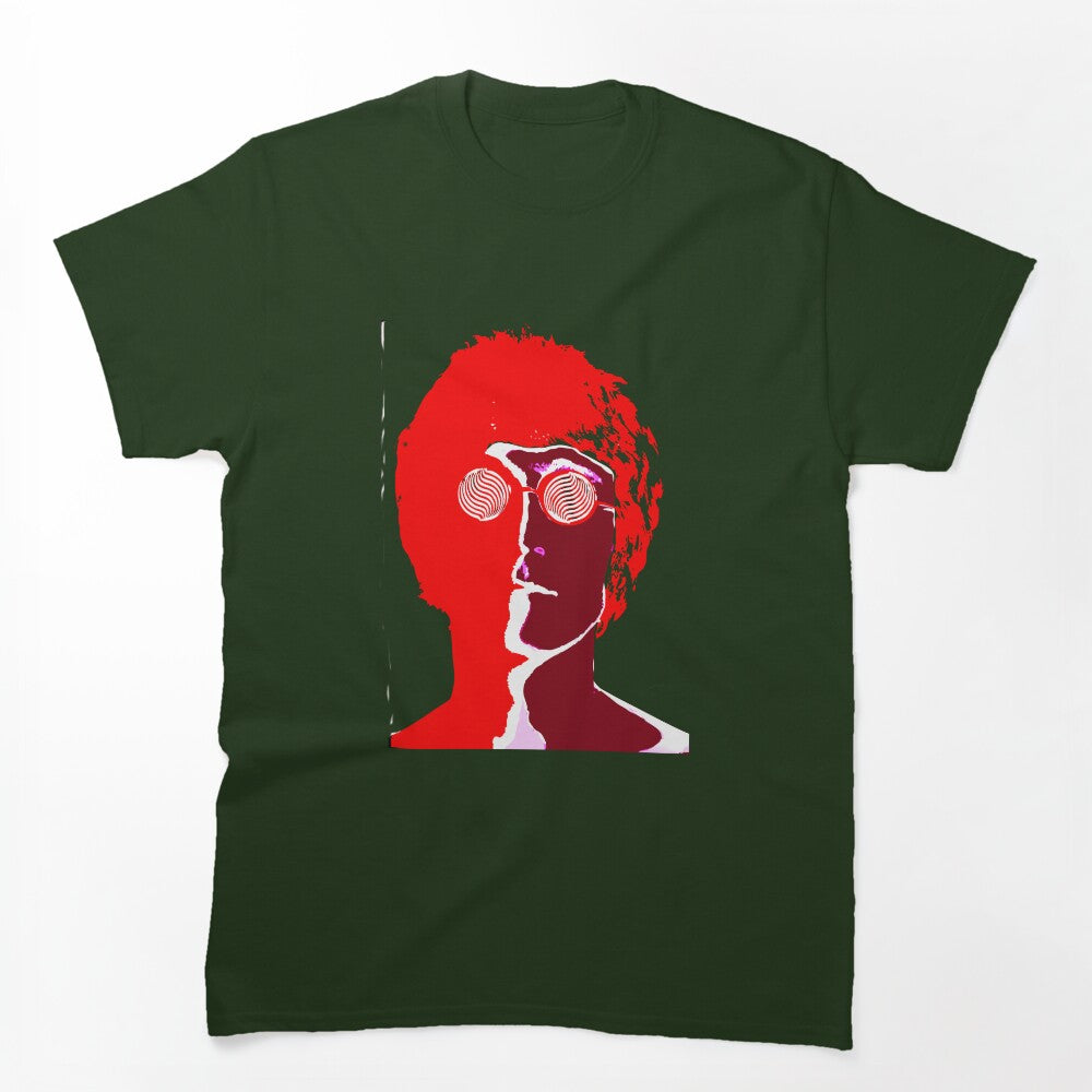 John Lennon Pop Art Portrait Beatles Retro Music Icon Shirt