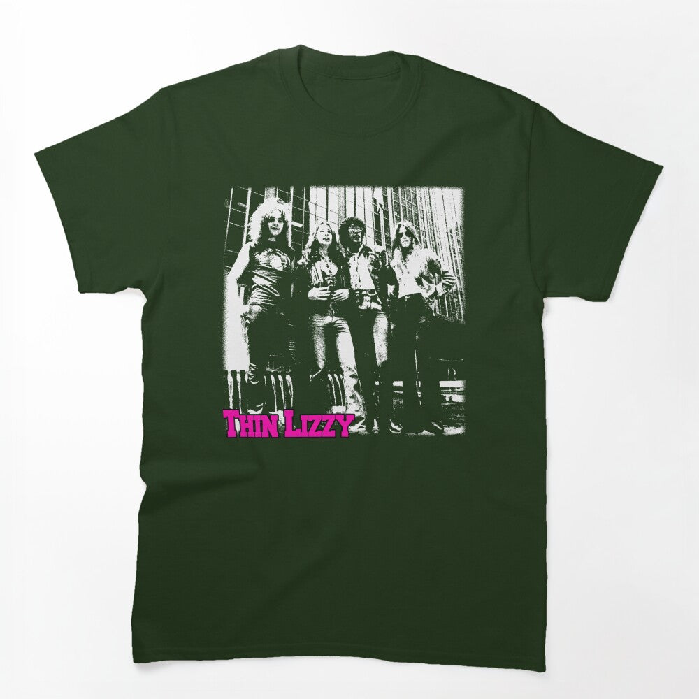 Silhouette Style Metal Band Shirt