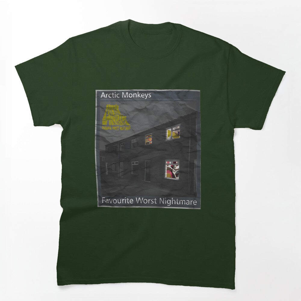 Album Cover Arctic Monkeys Favourite Worst Nightmare Shirt