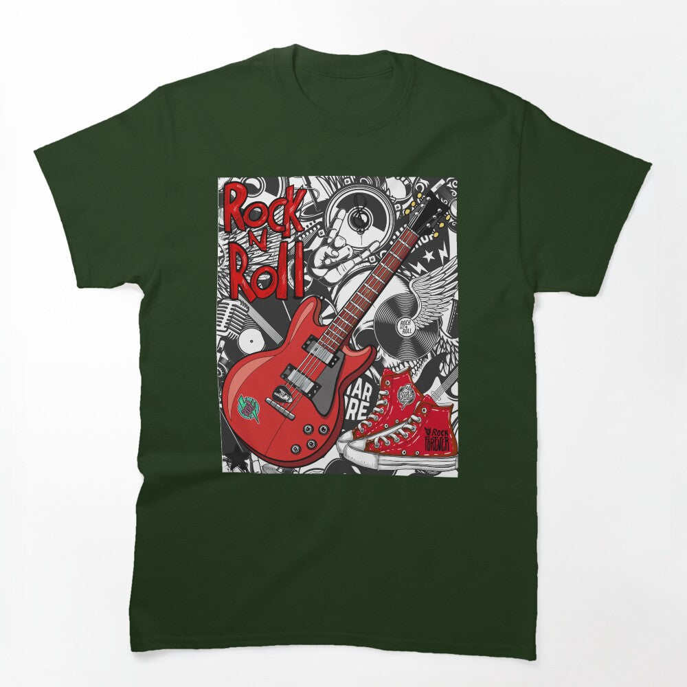 Rock And Roll Forever In My Heart Shirt