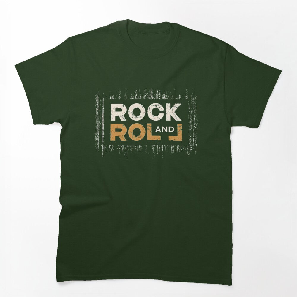 Rock & Roll Vintage Design Shirt
