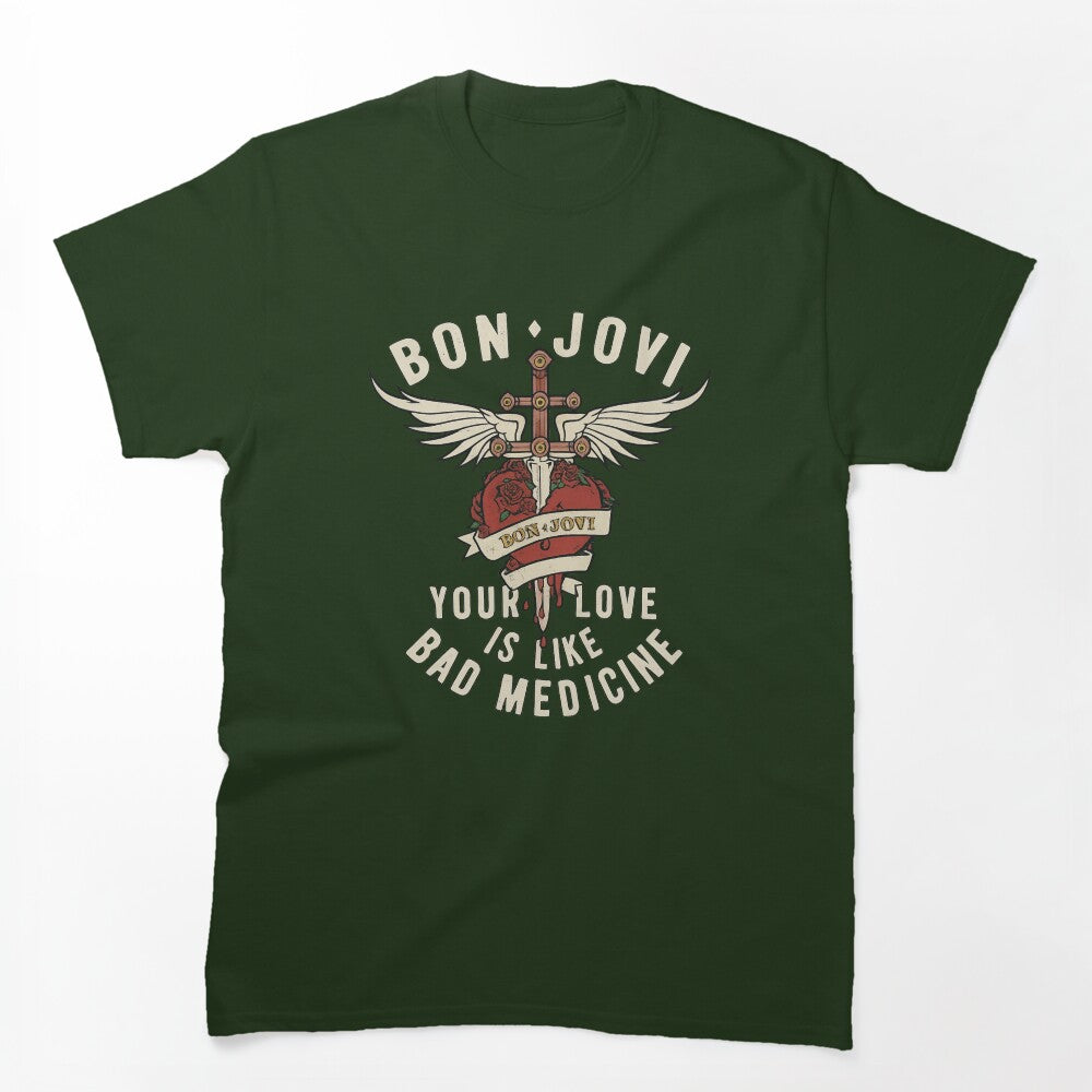 Bon Jovi Bad Medicine Shirt