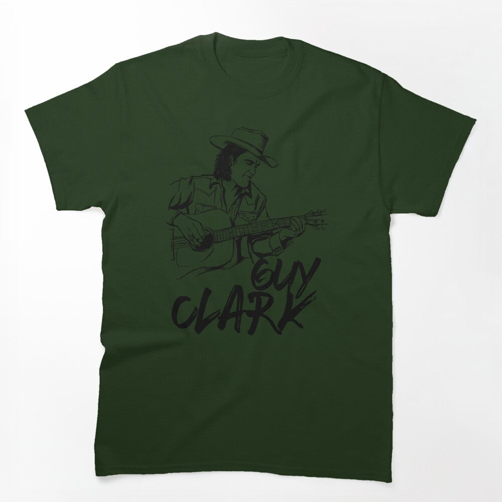 Guy Clark Sketch Style Shirt