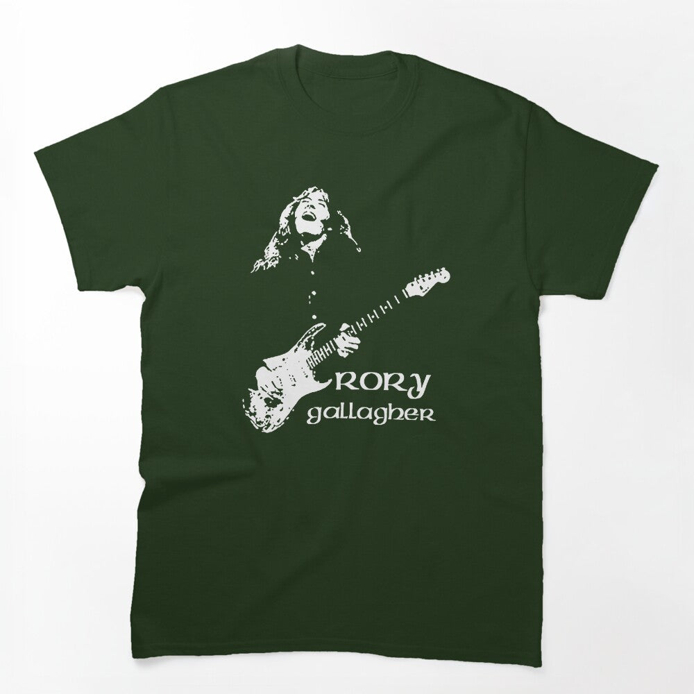 Rock Blues Guitar Player Gallagher - Rock Art Shirt