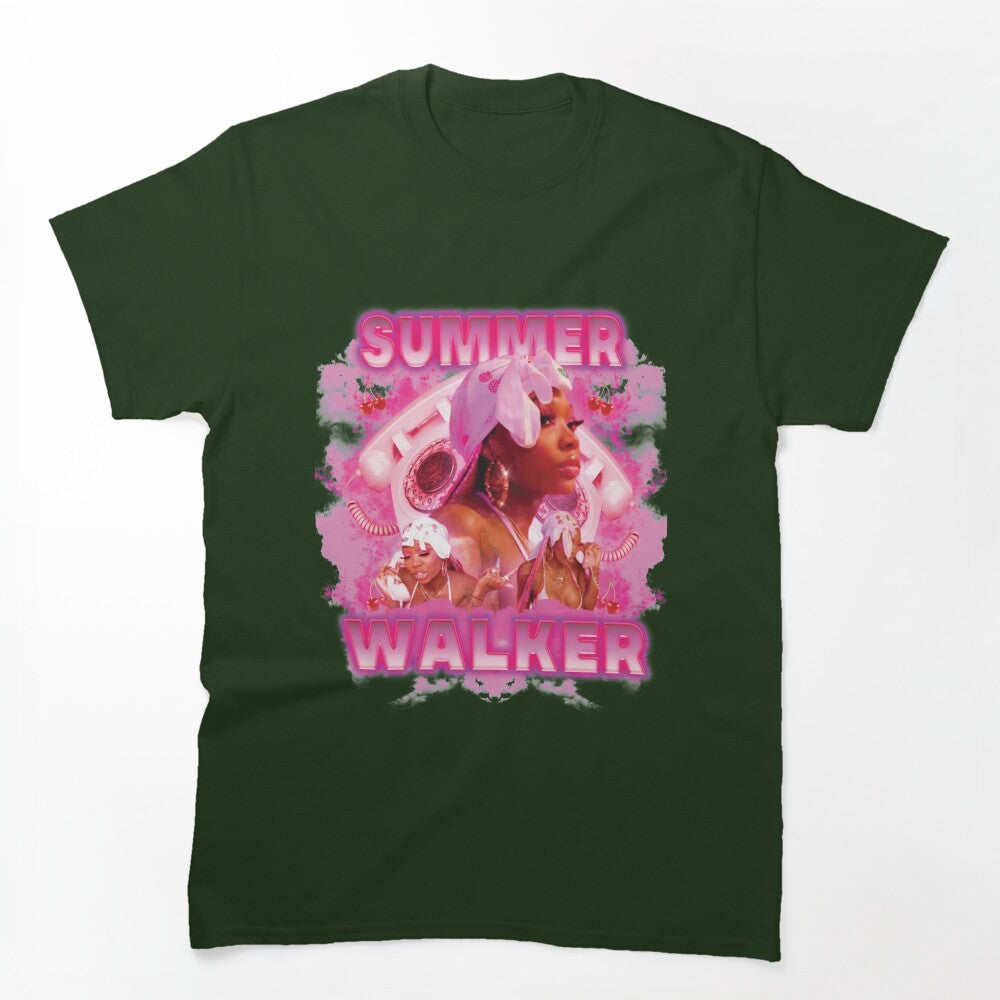 Summer Walker Over It Neon Bootleg Vintage Shirt