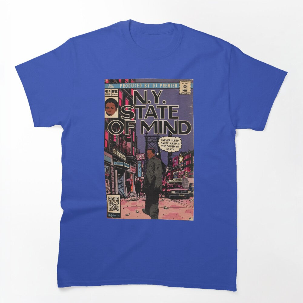 Illmatic Album N Y State Of Mind - N Y State Of Mind Album Illmatic Shirt