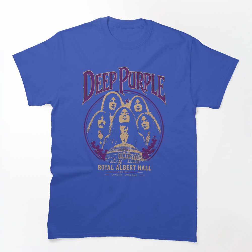 Deep Purple Vintage 80s Style Shirt
