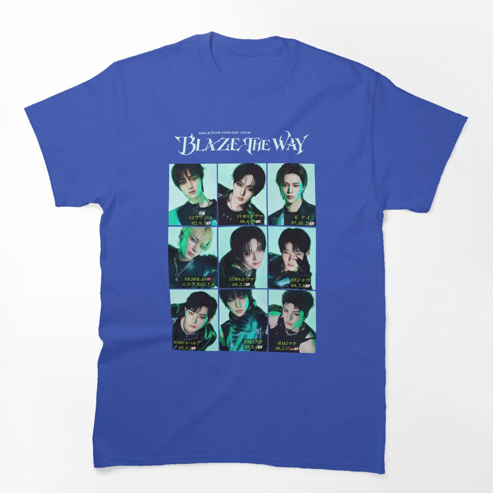 &TEAM Blaze The Way 2026 Member Shirt