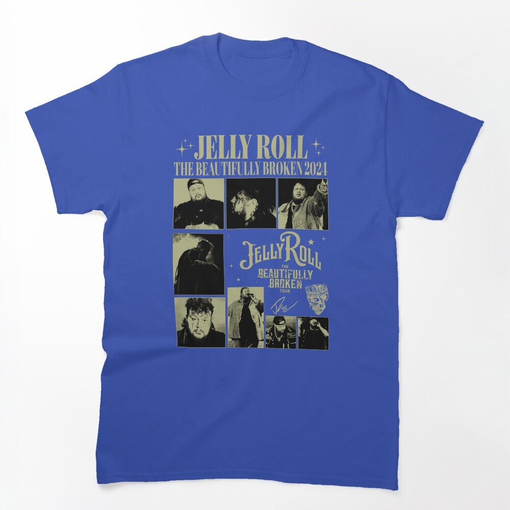 Jelly Roll Whitsitt Chapel Beautifully Broken Savior Favor Shirt