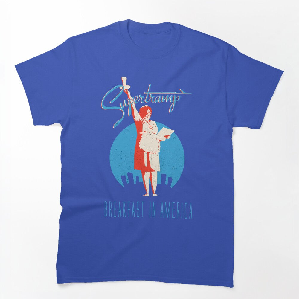 Supertramp Breakfast In America Clear Shirt