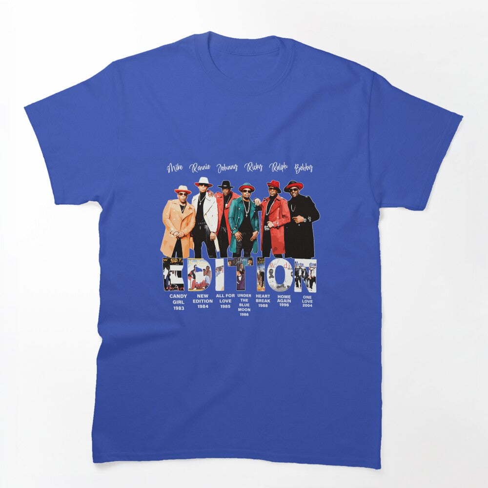 New Edition Ful Albums Lettering Shirt