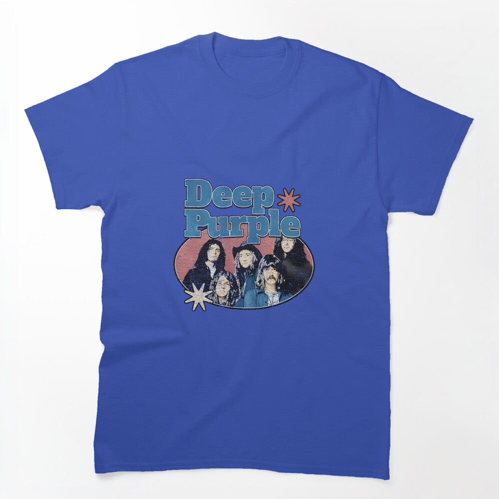 Deep Purple Rock Vintage Cracked Shirt