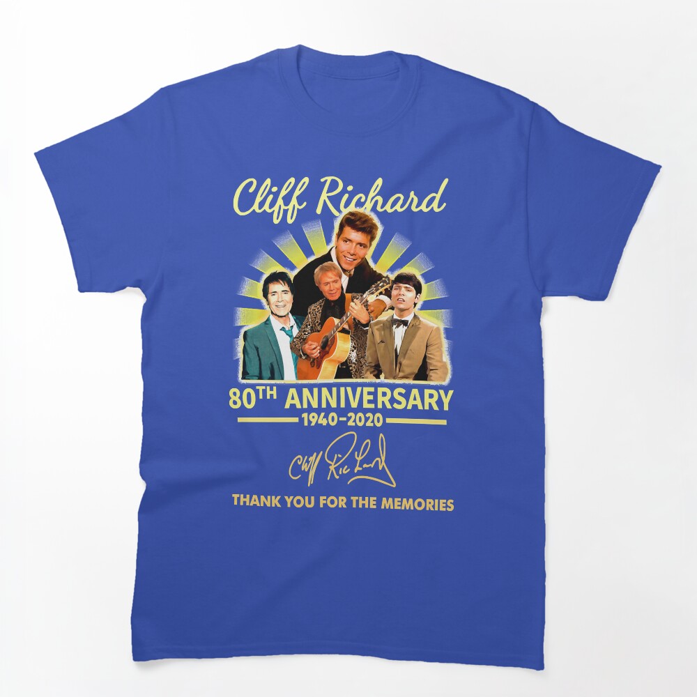 Gifts Idea Cliff Ríchárd Signature For The Memories Gifts Best Men Shirt