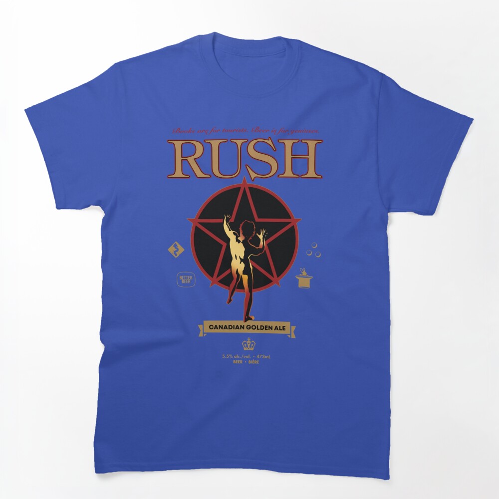 Rúsh Rock Band GOLDEN ALE Shirt