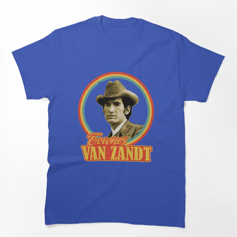 Vintage Retro Townes Van Zandt Mens And Womens Shirt