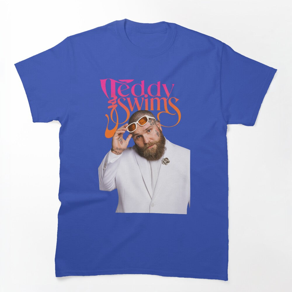 Teddy Swims Retro Soul Artistic Portrait Design Shirt
