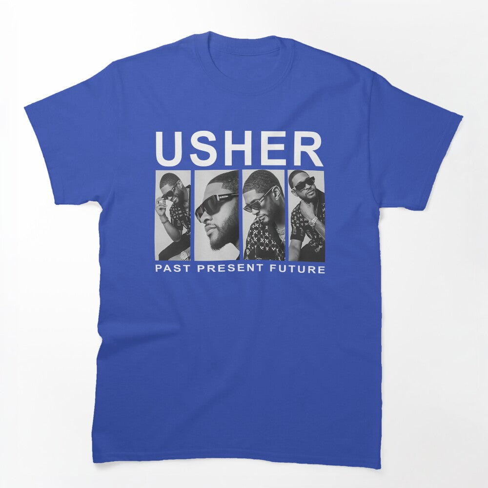 New Usher Past Present Future Tour Shirt