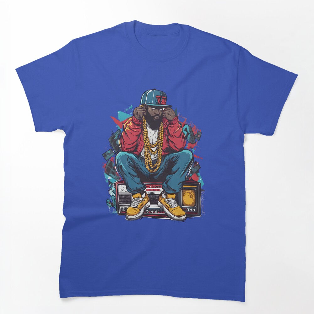 Retro Hip-Hop Aesthetic Shirt