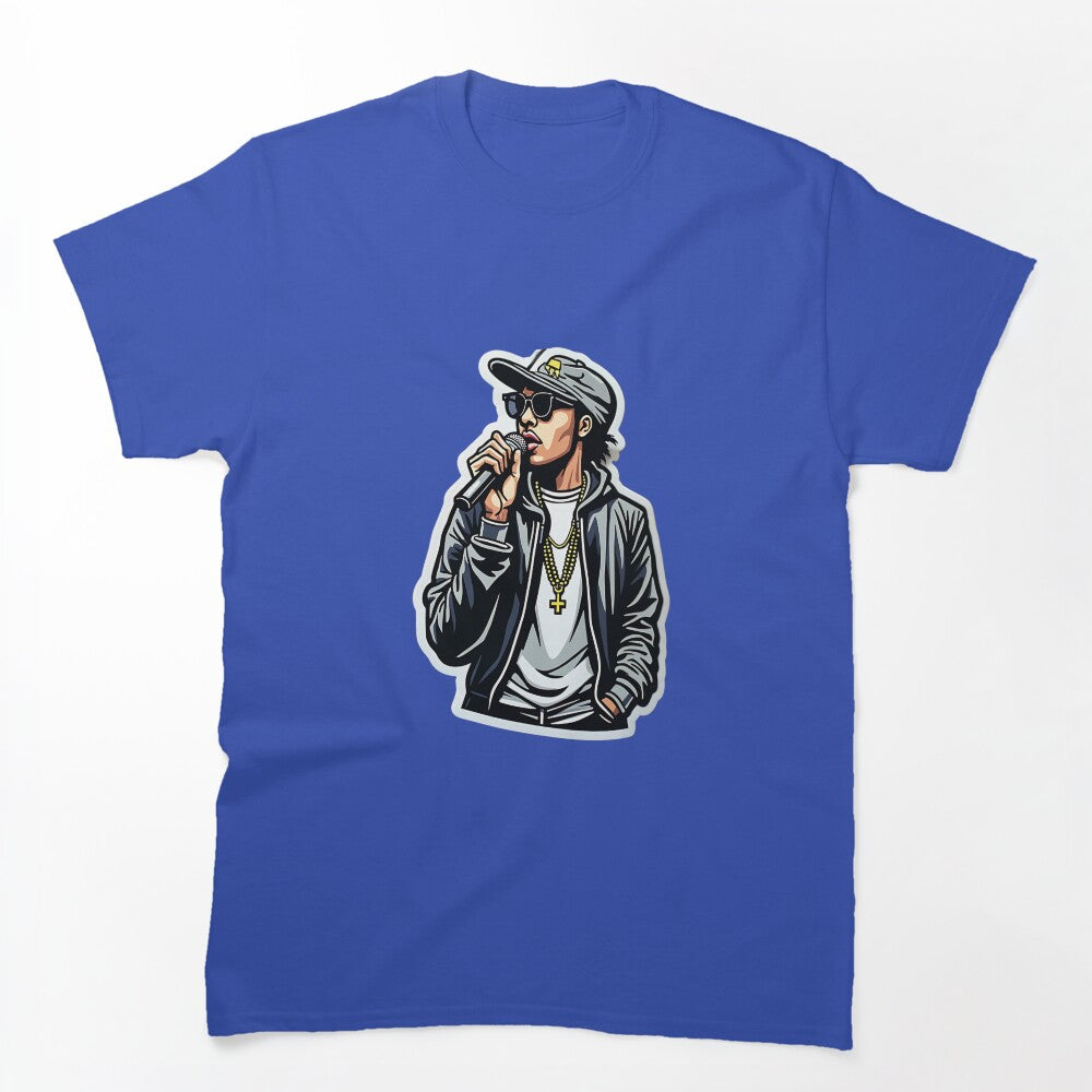 No Mic No Life Hip Hop Freestyle Rap Art Shirt