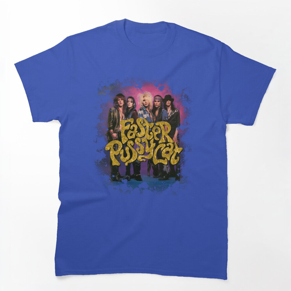 Faster Pussycat Vintage 80s Hollywood Glam Sleaze Shirt