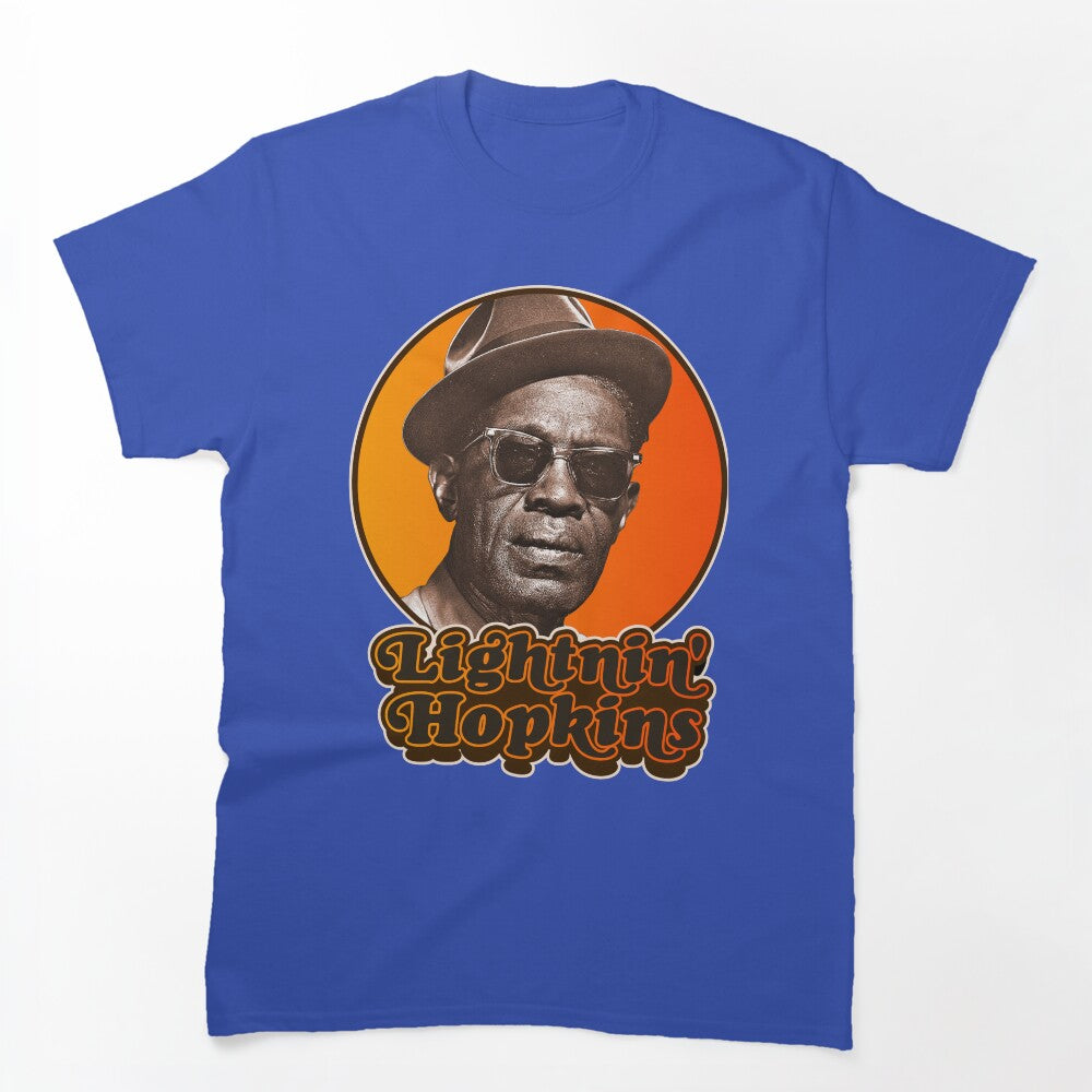 Retro Lightnin Hopkins Tribute Shirt