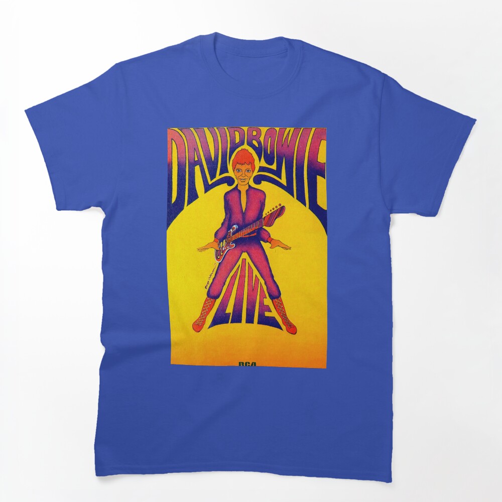 For David Bowie Live From 1972 Shirt