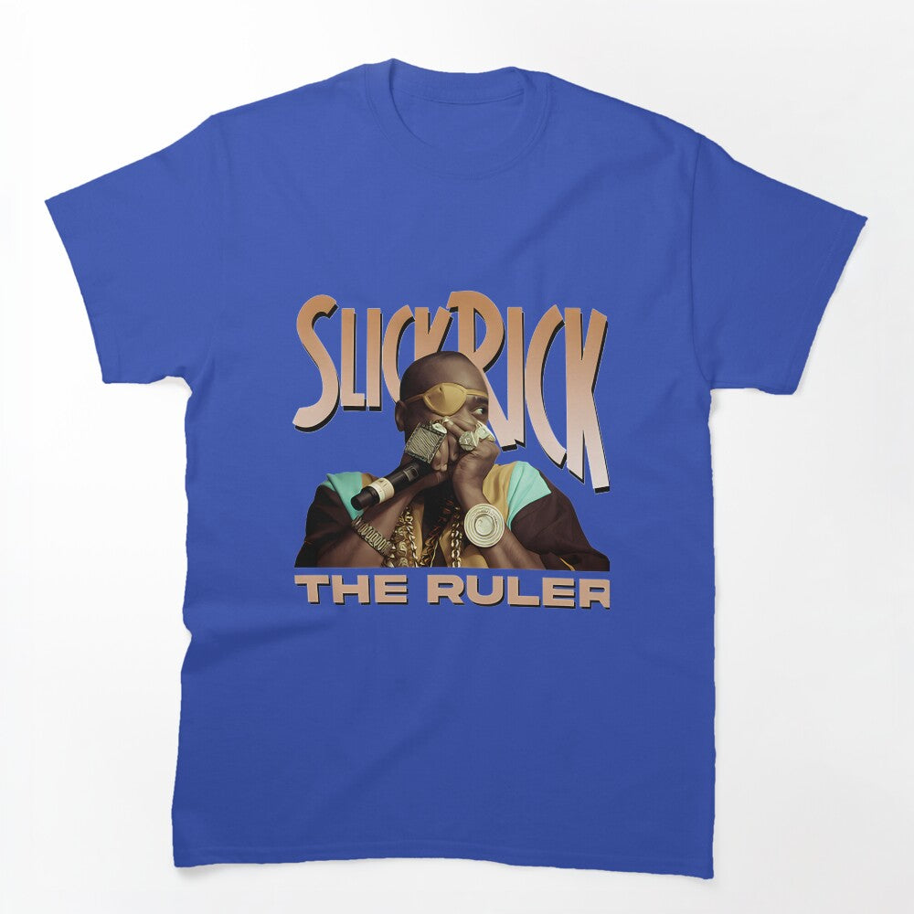 Best Slick Rick The Ruler Inspired Vintage Hip Hop Design Shirt