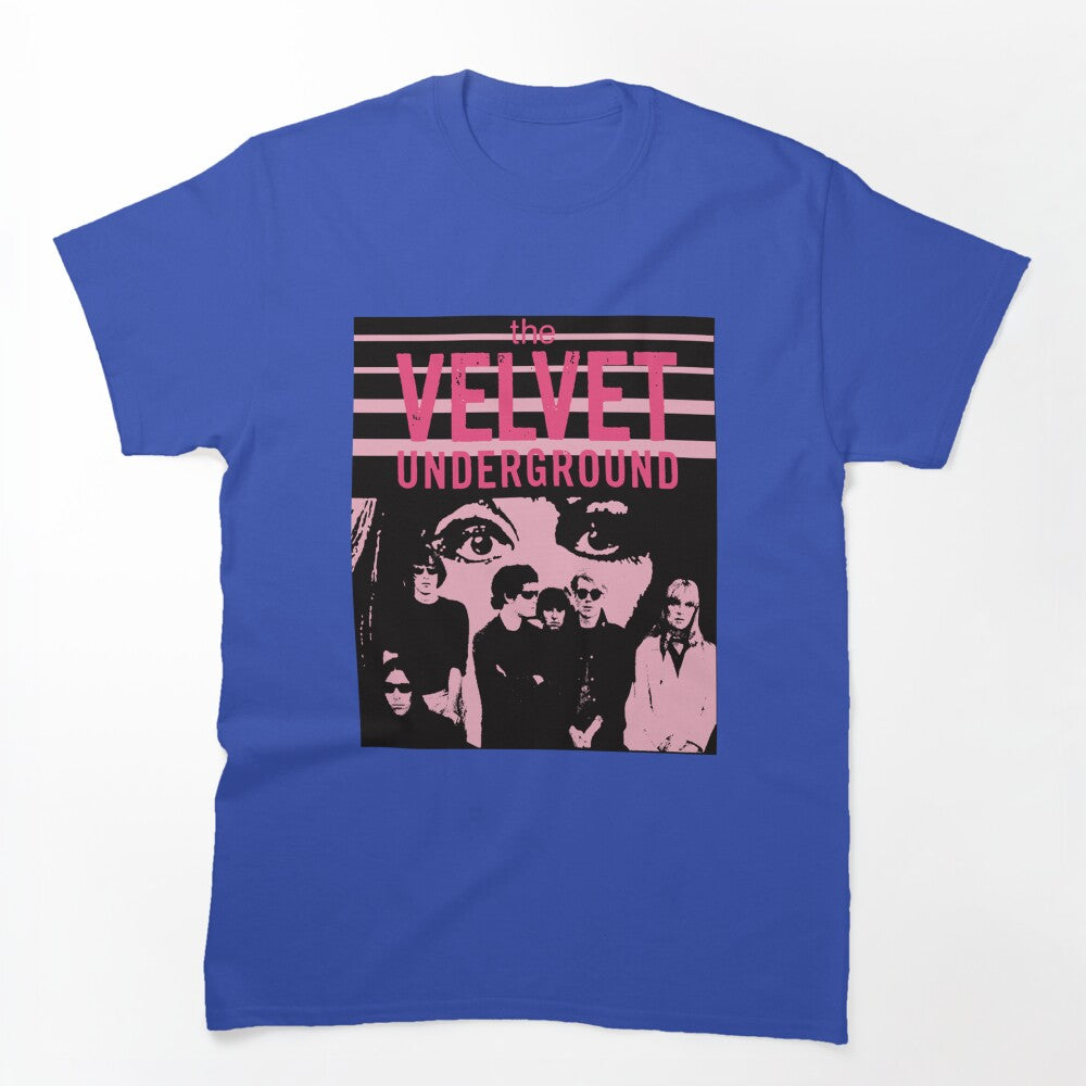 Velvet Underground 70s 1970s Retro Vintage Mask Shirt